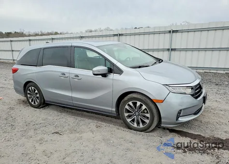 2021 Honda Odyssey Exl z USA, uszkodzony, nr VIN 5FNRL6H71MB033518